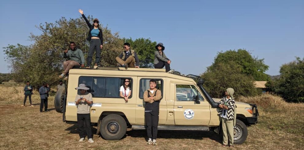 Group safari in Tanzania